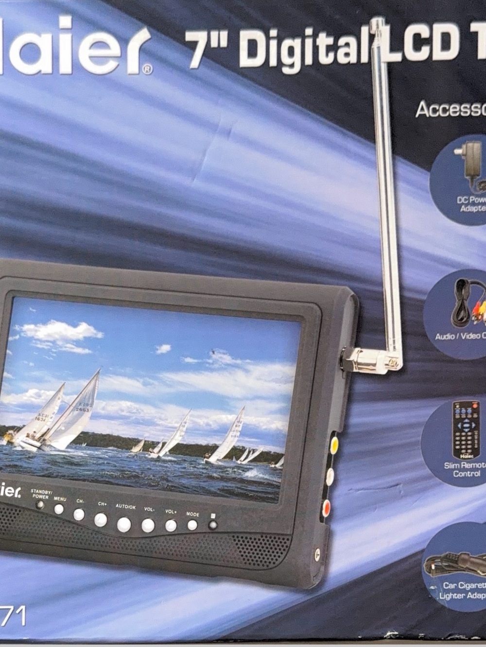 Haier HLT71 7" 720p HD LCD Television